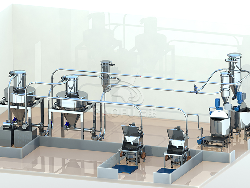 餅干供粉系統(tǒng)